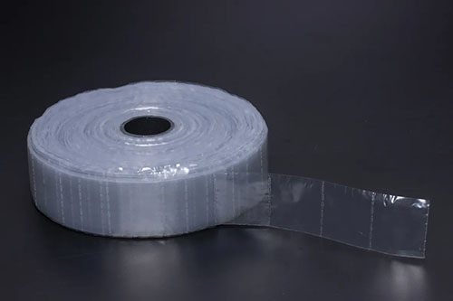 Bobina para Unitarização transparente Biodegradável 4 x 4 cm - 10.000 UNDS
